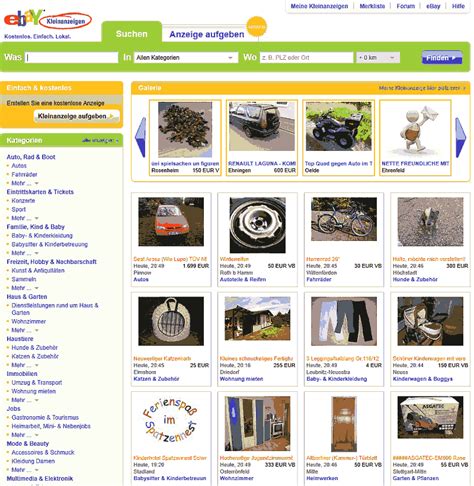 Ebay-Kleinanzeigen.de Auto - https://www.ebay-kleinanzeigen.de/s