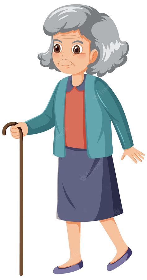 Old Lady Clip Art Library