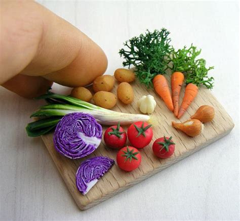 Incredible Realistic Mini Food Sculptures 18 Pics