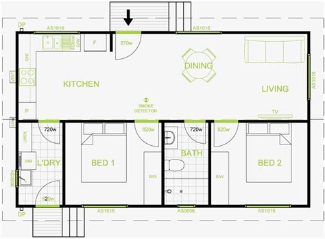 Pin By Debbie On Granny Flats Granny Flat Plans Granny Flat Flat Plan