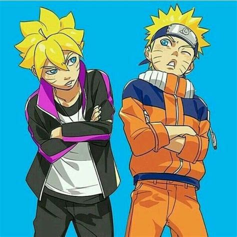Young Naruto And Boruto Naruto Shippuden Pinterest Boruto Naruto