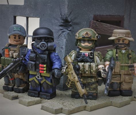Some Commissions Finished At Last Lego Army Lego Soldiers Lego Custom Minifigures