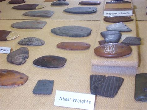 Poverty Point Mounds Artifacts Atlatl Weights Doc Rock