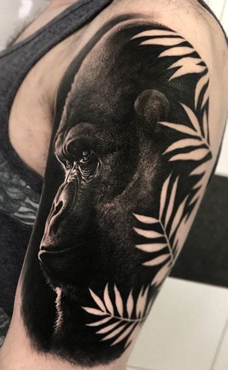 101 Amazing Gorilla Tattoos You Have Never Seen Before Gorilla Tattoo
