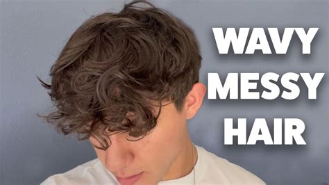 Easy Messy Hair Tutorial For The Perfect Wavy Hair Youtube