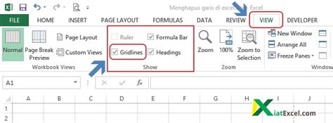 Excel berupa kolom dan baris. Cara Menghapus Garis di Excel - KiatExcel.com