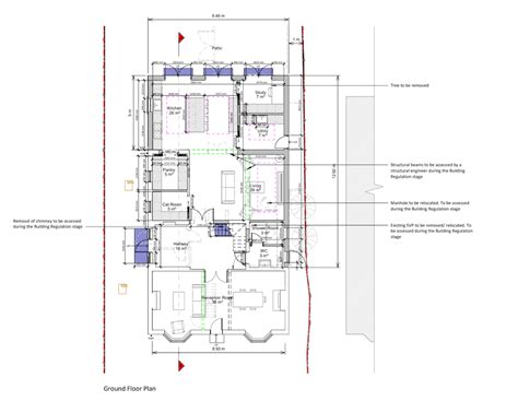 House Extension Plan Drawings Of A Wraparound