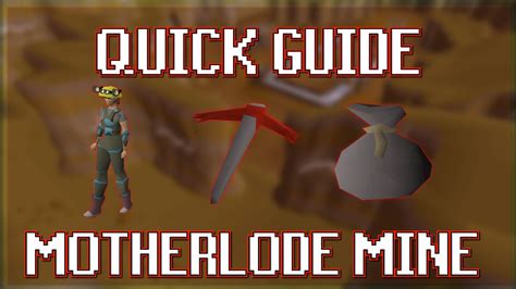 Quick Guide To Motherlode Mine In Osrs Youtube