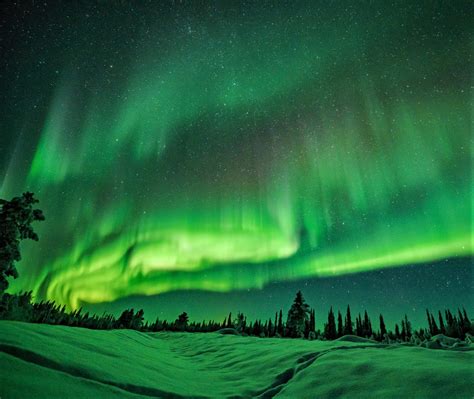 Levi Lapland Northern Lights Northern Lights Aurora Borealis