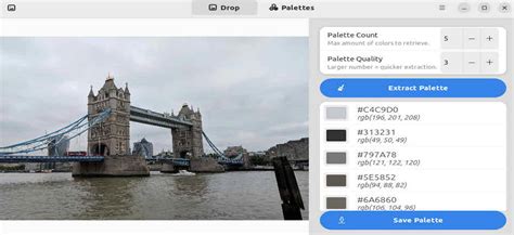 Paleta Extract Dominant Colors From Image CONNECTwww