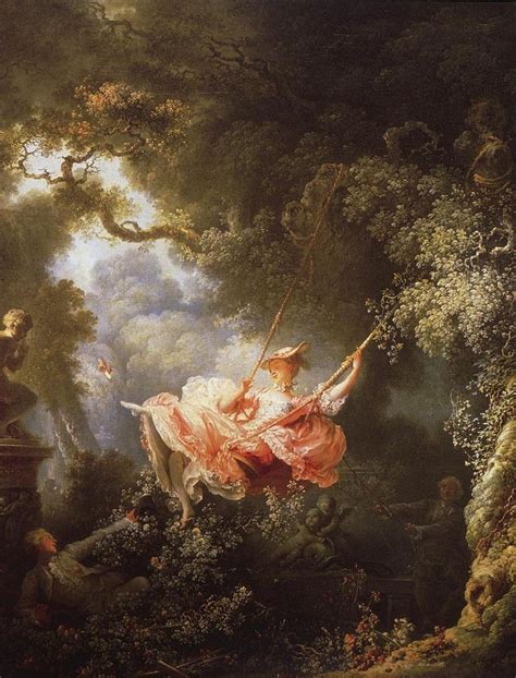 Jean Honore Fragonard The Swing 1767 Rococo Art Swing Painting