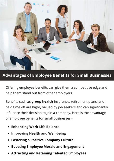 Ppt Advantages Of Employee Benefits For Small Businesses Powerpoint