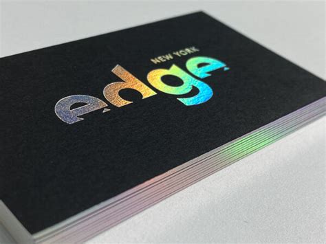 Holographic And Foil Printing Printing Techniques — Publicide Nyc
