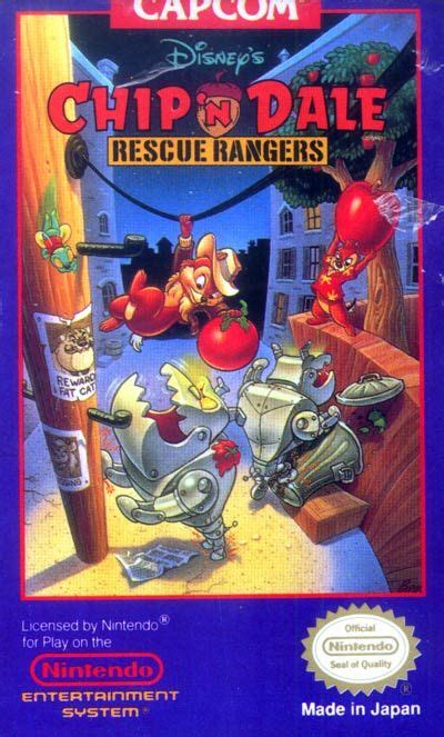 Chip N Dale Rescue Rangers 1990 Nes Review Ragglefragglereviews