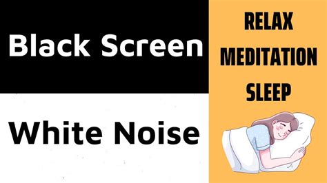 White Noise Black Screen 24 Hours No Ads Help Us Focus Relax