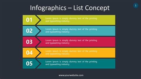 Powerpoint List Graphic