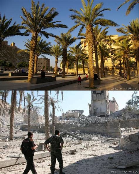 Before And After Photos Of Syria Reveals Wars Destructive Effects