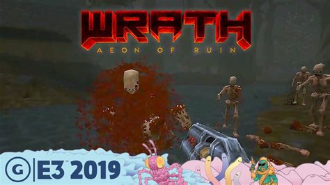 Wrath Aeon Of Ruin Live Gameplay Demo A Quake Inspired Fps E3 2019