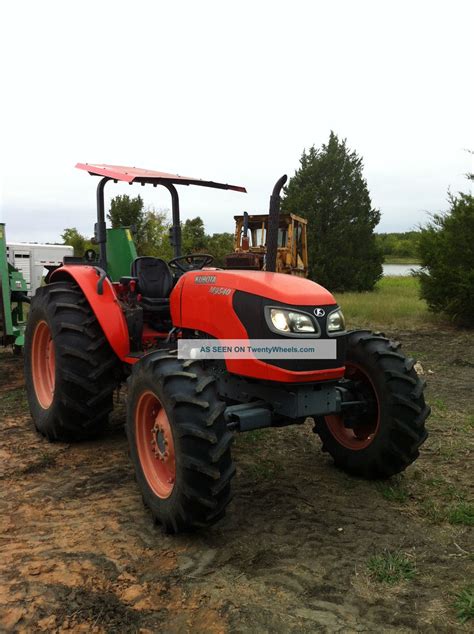 Kubota 9540 Tractor 4x4 500 Hrs Since One Owner