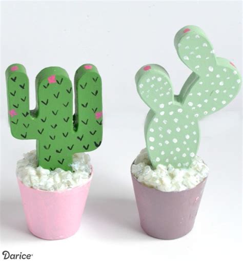 Diy Cactus Paper Mache Craft Quick And Easy Tutorial Darice Fun