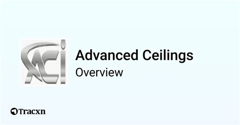 Advanced Ceilings Company Profile Tracxn