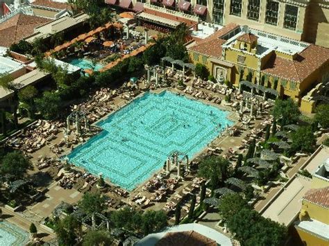 Swimming Pool Seen From Floor 28 Picture Of The Venetian