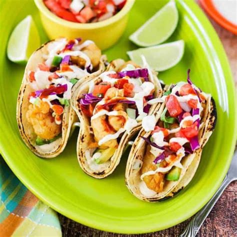 I'll have on wheat tortillas any day. Baja Fish Tacos (With Video) | How To Feed A Loon