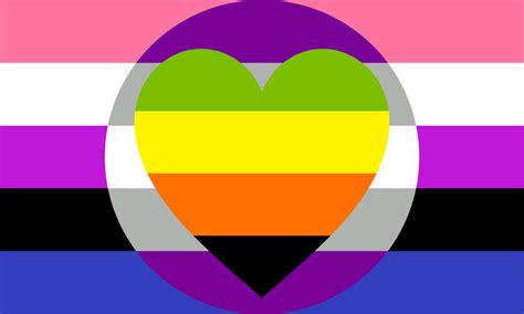 Genderfluid Gray Asexual Aromantic Combo Flag By Pride Flags On Deviantart