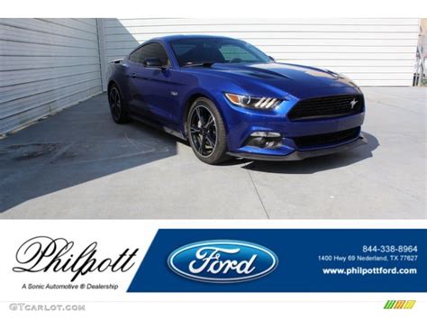 2016 Deep Impact Blue Metallic Ford Mustang Gt Coupe 134209445