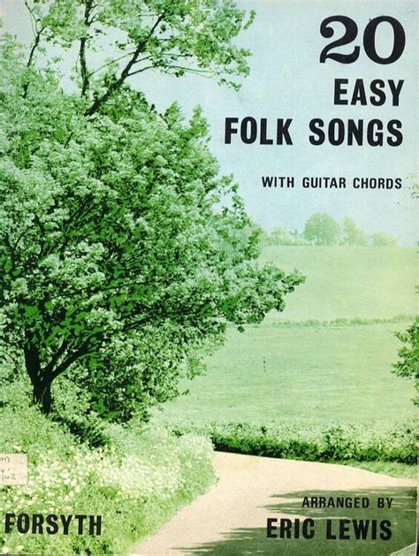 20 Easy Folk Songs With Guitar Chords Only £1800