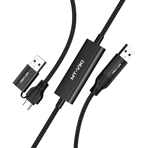 Amazon Com MT VIKI Data Transfer Cable USB C To USB A And USB C To USB C Transfer Data For