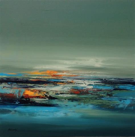Dreamscape In Turquoise And Soft Green 70 X 70 Cm Turquoise Blue
