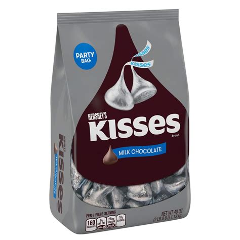 Hershey s Kisses Milk Chocolate OZ kg Bag Amazon de Lebensmittel Getränke
