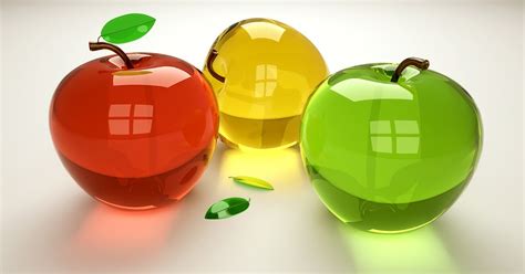 Glass Apples High Definition Wallpapers Hd Wallpapers