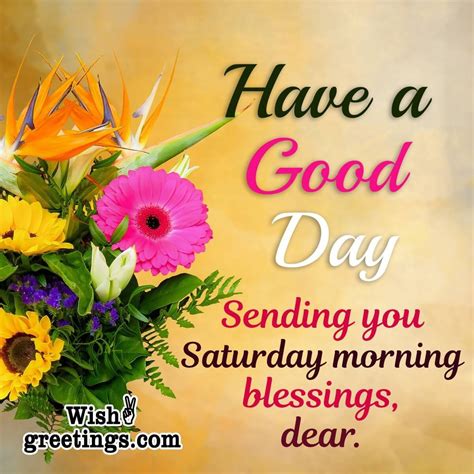 Saturday Morning Wishes Wish Greetings