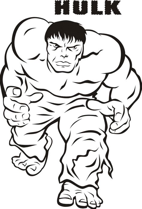 700 x 796 file type: Free Printable Hulk Coloring Pages For Kids | Superhero ...