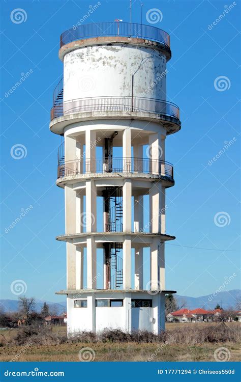 Concrete Water Tower Stock Photo Image Of Structure 17771294