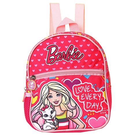 Barbie Polyester 21 Cms Pink School Backpack Mbe Mat536 Yo Mind