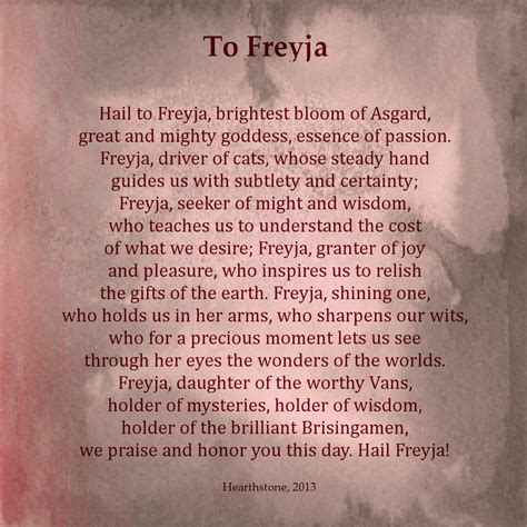 Norse Mythology Goddess Freya Artofit