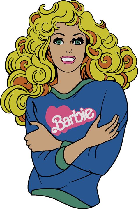 Barbie 1980s Logo Vector Ai Png Svg Eps Free Download