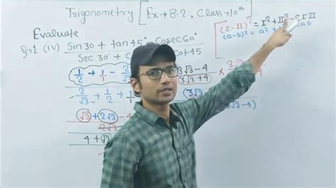 Trigonometry Ex 8 1 Q 1 Part4 Class 10 Analysis With Basic