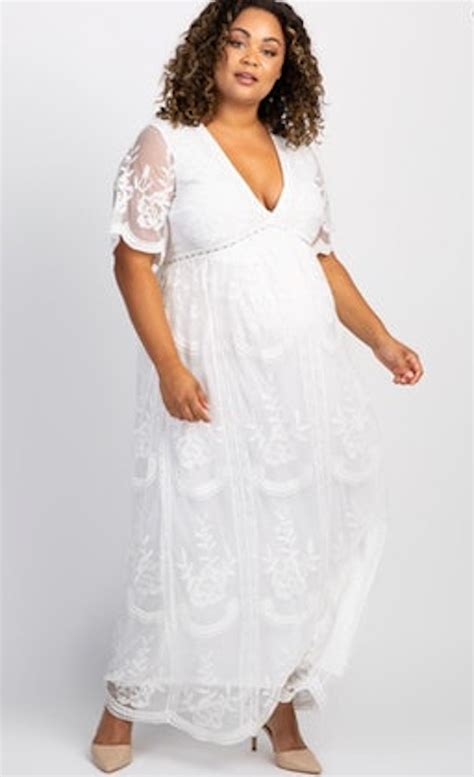 12 Best Plus Size Maternity Dresses For Baby Showers From Motherhood H