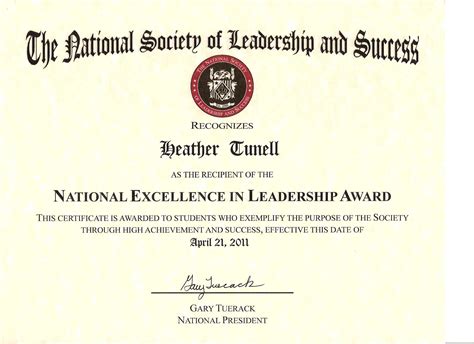 leadership award certificate template creative professional templates