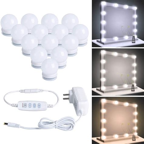 Buy Hollywood Led Vanity Lights Strip Kit With 14 Dimmable Light Bulbs