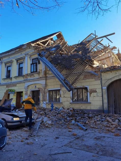 Silne Trzęsienie Ziemi W Chorwacji Najsilniejszy Wstrząs Od Ponad 350 Lat