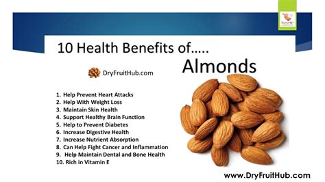 Health Benefits Of Almonds Badam Youtube