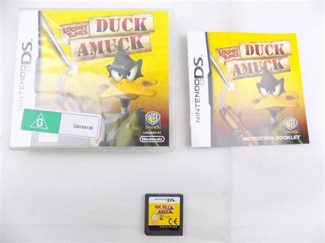 Like New Nintendo Ds Looney Tunes Duck Amuck Inc Manual Free Postage