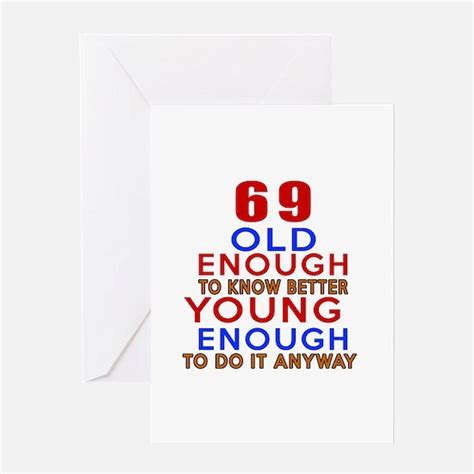 69th Birthday 69th Birthday Greeting Cards Card Ideas Sayings