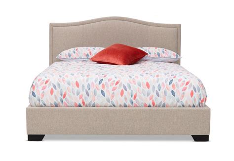 Marilyn glam upholstered queen bedroom contemporary bedroom sets. Camilla Queen Bed | Super A-Mart | Queen bed frame, Bed ...