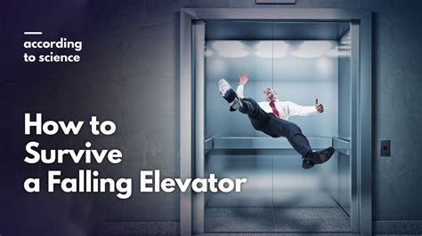 how stop falling from an elevator